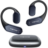 True Bone Conduction Headphones, Open Ear Earbuds With Ear Hooks, Up To 60 Hours Playtime With Charging Case, Bluetooth 5.3, Ip68 Waterproof, For Running, Yoga, Gym, Sports
