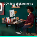 Signature Plus M750 L Wireless Mouse - For Large Hands, Smartwheel, Bluetooth, Multi Device, 24-Month Battery, Silent Clicks, Customizable Side Buttons, Contoured Shape - Graphite