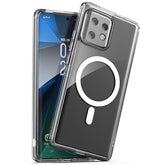 Magnetic Case For Motorola Edge Plus 2023 - Compatible With Magsafe, Charging And Phone Accessories (2023 Moto Edge+) Clear