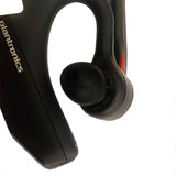 3 Pcs Silicone Eartips Ear Buds Replacement Earphone Ear Tips For Plantronics Voyager 5200 & Voyager Legend Headset (Black, Medium)