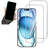 2Pcs Glitter Screen Protector Suit For Iphone 12/Iphone 12 Pro,Diamond Bling Shiny Shine On Night Sparkling Tempered Glass Suit For Iphone 12/Iphone 12 Pro 6.1 Inch