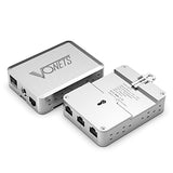 Industrial Poe Gigabit Switch Gigabit Ethernet Network Switch Ethernet Rj45 Splitter Plug&Play 10/100/1000M 5 Ports Metal Design Universal For Network Devices Vsp510