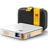 Luma 150 Wireless Mini Pico Projector Dlp, Supports 1080P, Built-In Speaker & Rechargeable Battery, Hdmi/Usb/Microsd, Travel Case Included