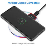 JETech Slim Fit Case for Samsung Galaxy S20 5G, TPU Material, Thin Phone Cover with Shock-Absorption and Carbon Fiber Design (Black)