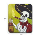 Tequila And Cigar Day Of The Dead Mouse Pad