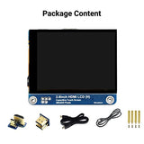 2.8Inch Hdmi Ips Lcd Display, Compatible With Raspberry Pi 5/4B/3B/Zero/Zero W/Zero 2W/Pico/Pico W/Pico Wh, 480×640 Resolution Supports Jerson Nano/Windows