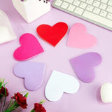 720 Sheets Heart Sticky Notes Bulk Valentine'S Day 24 Pads Adhesive Post Heart Notepads Self Stick Notepad Memo Colorful Sticky Notes For Home Business Office, 2.9 X 2.9 Inch, 6 Colors