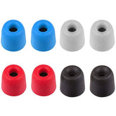 4 Pairs Memory Foam Eartips Replacement Earphone Earbud Tips For In-Ear Earphones, 4.5 Mm Inner Diameter (Small)