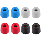 4 Pairs Memory Foam Eartips Replacement Earphone Earbud Tips For In-Ear Earphones, 4.5 Mm Inner Diameter (Small)