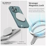 Designed For Iphone 15 Pro Case Compatible With Magsafe (6.1 Inch 2023), With 2 Pack Screen Protector, Liquid Silicone Phone Case (Camera Protective & Soft Microfiber Lining), Cactus Green