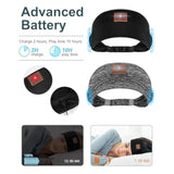 2-Pack Sleeping Headphones, Headband Headphones With Ultra-Thin Hd Stereo Speaker, Bluetooth Headband For Sports, Workouts, Insomnia, Yoga, Air Travel, Meditation - Black&Grey
