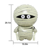 5Pc 30" Halloween Mummy Foil Balloons – Party Decorations