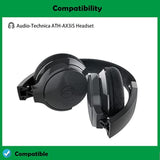 Professional Headphone Ear Pads Headset Replacement Earpads Compatible With Audio-Technica Ath-Ax3Is Headset Headphones