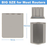 Wifi Router Cover, Protection Shielding Cover, Wifi Router Guard For Home 14"X15.5"