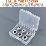 Memory Foam Tips Compatible With Nothing Ear/Ear (A) / Cmf Buds/Buds Pro & Pro 2 - Gray
