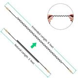 Aux Cord Coiled Headphone Cable Replacement For Car, Stereo, Alexa Dot, Speaker - 3.5Mm Trs Male To Male Audio Cable 2Ft To 8Ft Long