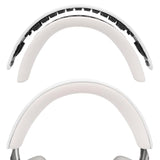 Geekria Headband Pad Compatible with Bowers & Wilkins Px8/Px7S3/Px7S2/Px7 S2e (Not Compatible with Px7) Headphones, Replacement Band Repair Part (White)