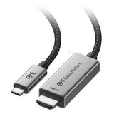 48Gbps 8K Unidirectional USB C to HDMI 2.1 Cable for macOS, Windows - 6ft, Supports 4K@240Hz / 8K@60Hz with HDR, Thunderbolt 4 to HDMI 2.1 Cable, No