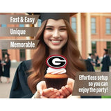 Party Supplies For Football, Birthday, Graduation Party Decorations (Georgia Bulldogs)