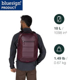 Osprey Ozone Laptop Backpack with Ventilated AirScape Backpanel - Lightweight Travel Backpack with 16” Laptop Sleeve - Carry-On Compatible Travel Bag for Men and Women, Black