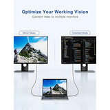 Usb C To Hdmi Cable, Type C To Hdmi, 6Ft Thunderbolt 3/4 To Hdmi 4K 60Hz Braid