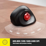 Wireless Trackball Mouse, 2023 New Upgrade Ergonomic Mouse With Trackball, Rol