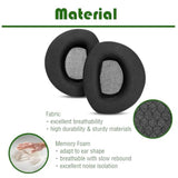 Ear Pads Replacement Ear Cushions Compatible With Sennheiser Rs160/Rs170/ Rs180, Hdr160/Hdr170 /Hdr180 Headphones Ear Pads Cover Parts Headband