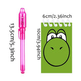 24 Pcs Super Bros Party Favors | Set Of 12 Invisible Ink Pen And 12 Super Bros Mini Notepads | Gift Bag Stuffers For Super Bros Party Supplies