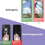 2 Pack Matte Screen Protector For Iphone 16 Pro Max, 9H Tempered Glass, Full Coverage, Anti-Fingerprint, Auto Dust-Elimination, No Bubble, Easy Installation