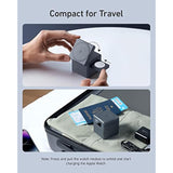 Anker MagSafe Charger Stand, iPhone 16 Wireless Charger, 3-in-1 Cube with MagSafe, 15W Foldable Fast Charging Stand, For iPhone 16/15/14/13, Apple Watch 1-8/Ultra, AirPods (30W USB-C Charger Included)