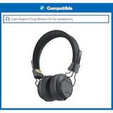 Professional Replacement Earpads Cushion Compatible With Sudio Regent Ii Truly Wireless On-Ear Headphone Ear Pads With Skin-Friendly Leather And Memory Foam