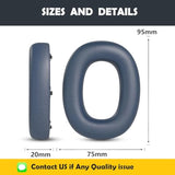 Px8 Replacement Earpads And Headband Cushion Compatible With Bowers & Wilkins Px8/Px7 S2E/Px7 S2 Over-Ear-Headphones (Not For Px Px7 P7) With Protein Leather/Memory Foam