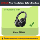 Replacement Earpads Cushion Compatible With Utaxo Bh001 Utbh001 Headphones Ear Pads With Breathable Fabric/High Density Foam