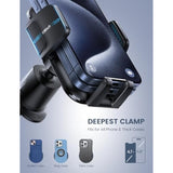 Metal Hook Car Phone Holder Vent, Hands-Free Mount for iPhone 15/14/13 Pro