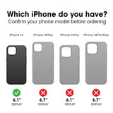 OtterBox iPhone 14 Colorful Grip Case - Electric Vibes (Black/Lime Green), Snaps to MagSafe, Ultra-Sleek, Raised Edges Protect Camera & Screen