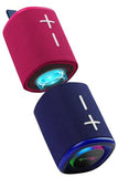 2 in 1 Magnetic Split Bluetooth Speaker, Color Blocking Waterproof Dual Splittable Portable Wireless Speaker 20W Loud Stereo Sound, Bluetooth V5.3,