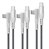 100W Usb C To Usb C Cable - 3 Pack 6Ft & 6Ft & 10Ft Usb 2.0 Type C To Type C P