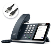 Mp45 Microsoft Teams Certified Usb Desk Phone,Cost-Effective Alternative To Mp50,Not Sip/Voip Phone | Plug&Play Via Usb-A/C Cable | Powered By Computer | Dedicated For Teams & Skype