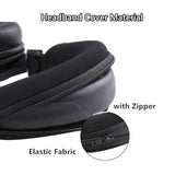 Earpads Replacement Ear Pads Pillow Cushion Compatible With Plantronics Voyager 8200 Uc/Backbeat Pro 2 Headphone Protein Leather Ear Pads Headband Cover Kit Black