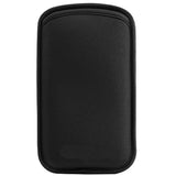 2-Pack Slim Neoprene Shockproof Phone Sleeve for iPhone & Samsung Black