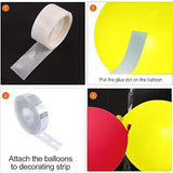 100Pcs Mouse Balloon Garland Arch Kit Red Black Yellow Confetti Birthday Party Decorations