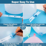 Balloon Arch Kit, 3 Tape Strips And 3 Glue Point Dots For Garland, Party, Wedding, Birthday, Baby Shower, Graduation Decorations