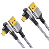 Usb C Cable 6 Ft,Carplay Cable Cord 2Pack 3.1A Type C Charger Fast Charging Cable, Usb A To Usb C 3A Charger Durable Nylon Braided For Car Carplay Cord