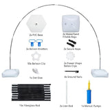 Reusable Balloon Arch Stand Kit With Base, Adjustable Balloon Arch Frame 10Ft Wide & 9Ft Tall For Graduation Wedding Birthday Baby Shower Party Supplies Halloween Decoraitons