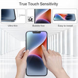 ProCase 2 Pack Clear Screen Protector for iPhone 16e / 14/13 / 13 Pro 6.1", Tempered Glass Film Guard for iPhone 2025 2022 2021 6.1 Inch