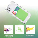 24-Pack Stick-On Phone Card Holder Adhesive Wallet for ID & Credit Cards