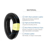 Lambskin Ear Pads Cushion Headband Protective Cover Refresh Kit Compatible With Sennheiser Pxc480 Pxc550,Pxc 550-Ii,Mb660 Uc,Mb 660 Mc Headphone Replacement Earpads