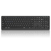 Wireless Bluetooth Keyboard, Support Multi Device Switching, Full Size, Scissor-Switch Keys Silent Design For Computer, Laptop, Macbook And Ipad (Us Layout)