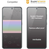 (3 Pack) Designed For Samsung Galaxy S21 Fe 5G Tempered Glass Screen Protector, Anti Scratch, Bubble Free