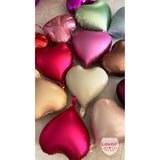 10 Pcs Red Heart Shape Foil Mylar Balloons 18 Inch Love Balloons For Valentine'S Day Birthday Party Decorations Wedding Engagement Romantic Decor (Red)